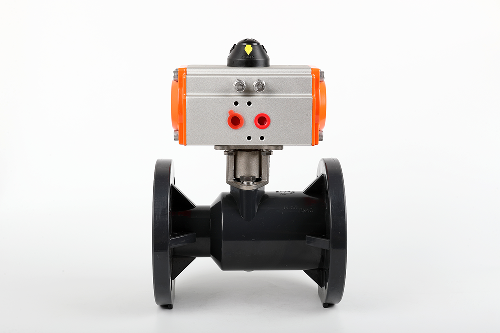 东乌珠穆沁气动法兰一体球阀